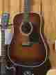 1933 10d28ambertone Martin New D-28 Ambertone Dreadnought Acoustic Guitar W Molded Case