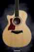 1112184059 Natural Left-handed Taylor Gloss Guitar 414ce