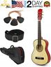 2042080837129 Master Play Wood Guitar With Case And Accessories