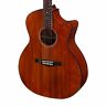 210000000390 Eastman Solid Top Grand Auditorium Cutaway Acoustic Electric 846940038280