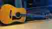 439-hh2t1x Flint Hills Custom Mossman 1976 Vintage Acoustic 40 Y O Ebony Board Ohsc 439