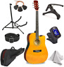 445002228299 Master Play Beginner Full Size Wood Cutaway All
