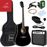 445034559538 Best Choice Products Beginner Acoustic Electric Guitar Starter