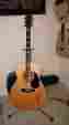 542489 Martin J40 Guitar Fishman Pickup Hardshell Case Signed By Willie Nelson