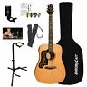 811501078470 Sawtooth Acoustic Dreadnought Guitar With Black Pickguard