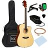 880409107711 Unbranded Full Size Beginner Acoustic Guitar Set Case