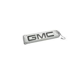 23447619 Acdelco Gm Accessories Front Sunshade Package In Silver With Black Gmc Logo