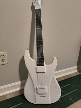 Aeroband 6976043610015 Smart And Painless Digital Travel Guitar Black New
