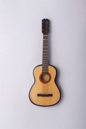Alano 784039389168 Classic Guitar Model Without Leather Case Mini Musical Instrument Orna