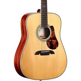 Md60 Alvarez 197881275853 Herringbone Dreadnought Acoustic Guitar Natural Rf