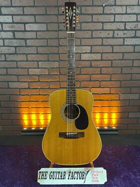 5021-0730-u Alvarez Vintage 1980 5021-12-string Dreadnought Acoustic Guitar - Made In Jap