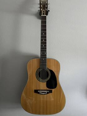 5022k Alvarez Acoustic Guitar - 1970s