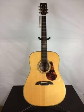 Md60 Alvarez 730553831812 Good Masterworks Herringbone Dreadnought Acoustic Guitar Solid Spr