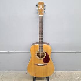 Ad-70su Alvarez N Natural 6-string Right Handed Dreadnought Acoustic Guitar
