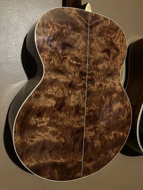 Aj417 Alvarez Jumbo Acoustic Guitar Bubinga Back/sides Rare
