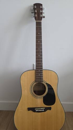 F2303031290 Alvarez Rd8 Dreadnought Acoustic Guitar Natural Spruce 6-string With Gig Bag