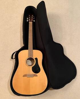 F405150221 Alvarez 6-string Acoustic Guitar Rd8 Natural Wood With Soft Case Barely Used