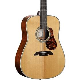 Md610 Alvarez Herringbone Dreadnought Acoustic Guitar Natural