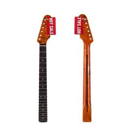 Mx0285 Amuic Strat Guitar Neck 22 Frets 25.5ftft Canada Maple Electric With Rad