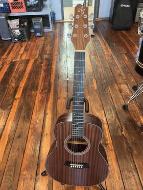 Antonio Giuliani Dn-2b Acoustic Dreadnought Short Scale Guitar With Gig Bag