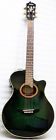 Apx-6a Yamaha Loved Acoustic Guitar In Translucent Green Burst