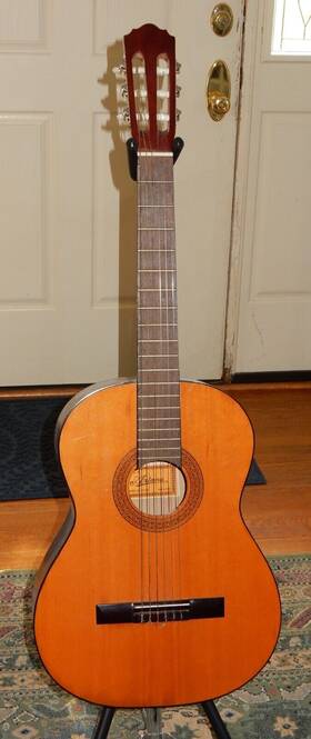 9101 Aria Ariana Acoustic Guitar #9101 With Case - Made In Japan 9101 Aria Ariana Acoustic Guitar #9101 With Case - Made In Japan