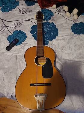 A516s Aria Acoustic Guitar With Canvas Case 36x12