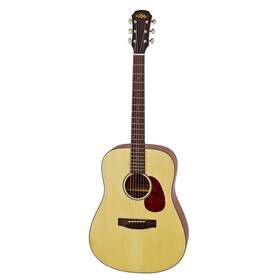 Aria-111-mtn-l Aria 111-mtn-l Left-handed Dreadnought Acoustic Guitar Matte Natural