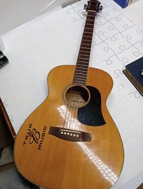 Aw-20n Aria Aw20n Used Acoustic Guitar Official Budweiser Promo True B Music