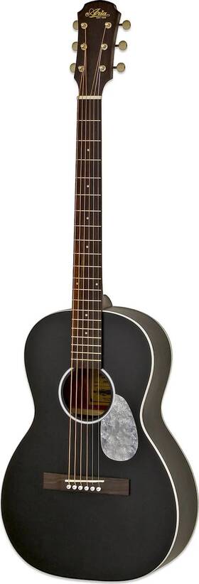 131up-stbk Aria Guitars Urban Player Parlour Stained Black