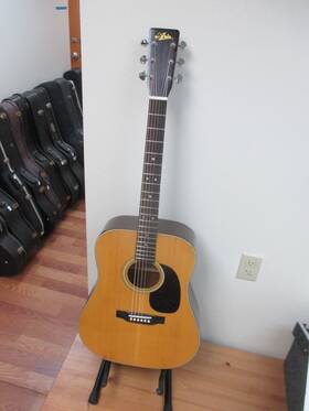 Lw-15 Aria Lw 15 Acoustic With Case Early 1980s Made In Japan Matsumoko