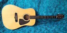 Ft80s Aria Lw-18 Vintage Acoustic Guitar - Spruce / Rosewood Mij Japan