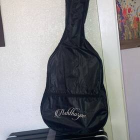 2405-3372 Ashthorpe B21 Dreadnought Acoustic Guitar 6-string Wood Brown With Strap And Gig Bag