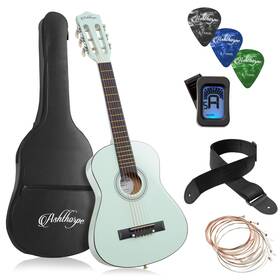 Str-b21 Ashthorpe Mint 30 Inch Acoustic Guitar Beginner Starter Kit Green
