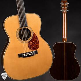 3580 Atkin Om37 Pre-war - Baked Adirondack Spruce And Madagascar Rosewood#3580
