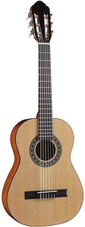 Ac312n Austin Guitars Classical 6 String Acoustic Bass Guitar Right
