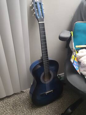B.c. Rich 01026 Zeny Beginner Acoustic Guitar Starter Kit - Blue