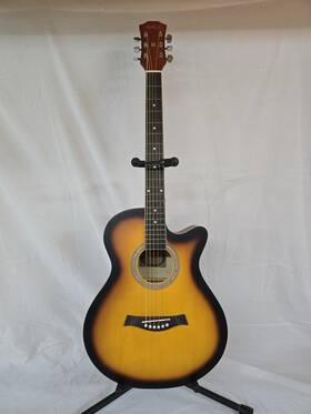 Bailando Bmag4002-ea105b Sunburst Acoustic Guitar With Case