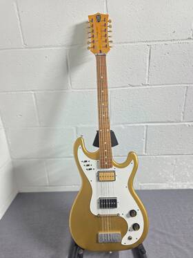 Xk12 Bartelle St.george 1960 S - Gold Electric Guitar