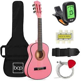Best Choice Products 30in Kids Acoustic Guitar Beginner Starter Kit
