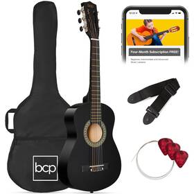 Sky7237 Best Choice Products 30in Kids Acoustic Guitar All-in-one Beginner Starter Ki