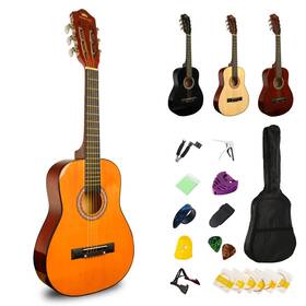Besyou 794677217549 Acoustic Guitar Childrens Includes Stand Gig Bag Tuner Entry Pract