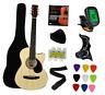 Bg38-nr-akit Cutaway Beginner Acoustic Guitar Starter Package Student Natural
