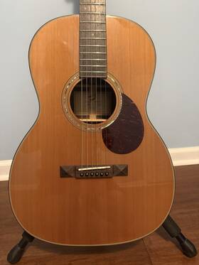 Breedlove 000/cr Cascade 000/cre Handmade Acoustic Guitar With Hard Case