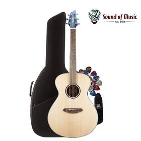 Breedlove 120328120328 Discovery S Concert Sitka-african Mahogany Acoustic Guitar Package