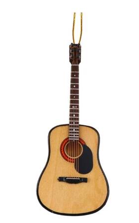Ogn12 Broadway Gifts Steel String Guitar With Pick Guard Ornament Nib