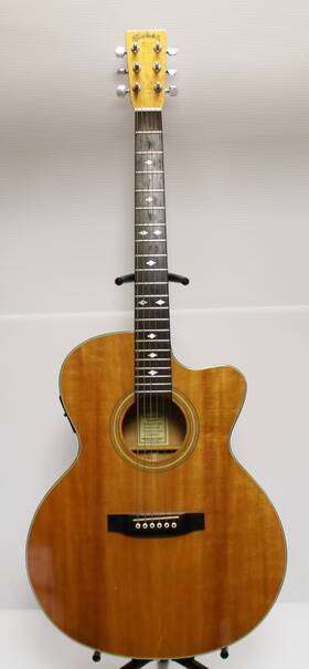 Se-6032 C.f. Martin & Co. Cf Shenandoah Birdseye Maple Slim Body Acoustic Electric With Case