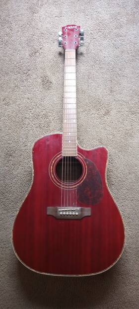 Cbw4134 Carlo Robelli 6 String Acoustic Guitar Model Cr