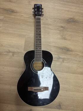 Cr-251 Carlo Robelli Grand Auditorium Black Acoustic Guitar 6-string