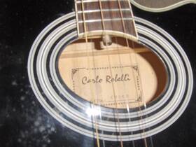 Crg5 Carlo Robelli 3/4 Size Acoustic Guitar Black - Project